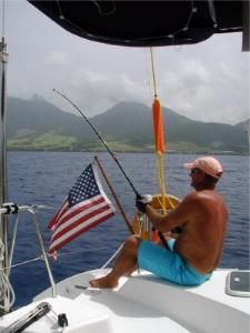 Buddy Fishing at Nevis